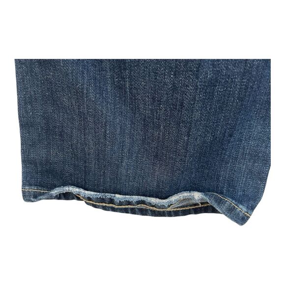 Citizens of Humanity Sz 25 (Actual 28" Waist) Dita Petite Bootcut Jean Distress - Picture 9 of 14